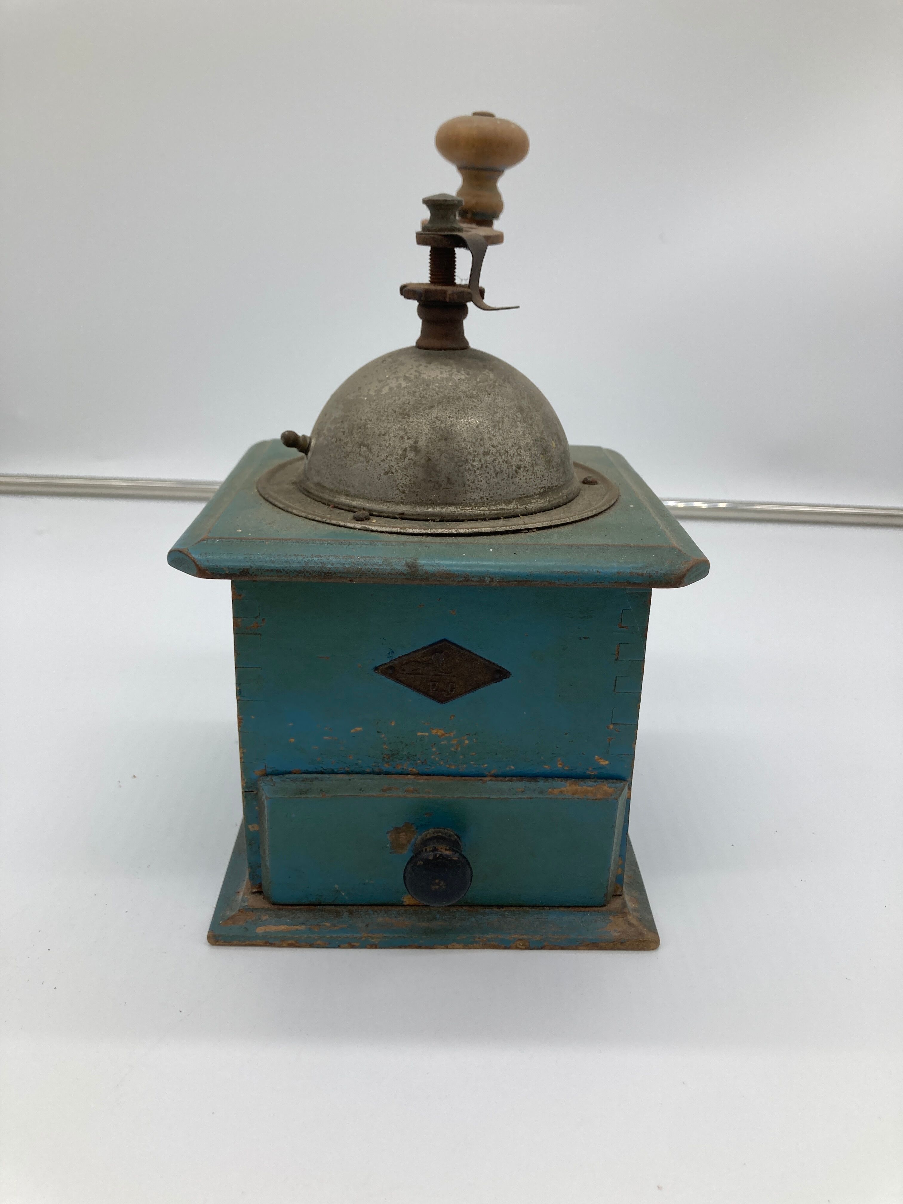 Old coffee grinder Emile Grulet