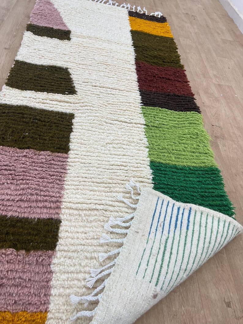 Handmade Berber rug 250cm x 100cm