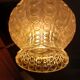 1 vintage glass pendant/lamp