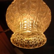 1 suspension/ baladeuse vintage en verre