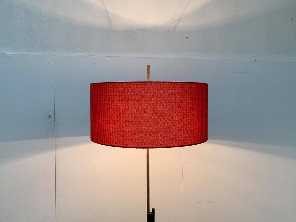 Mid-century German minimalist floor lamp by Kaiser Idell / Kaiser Leuchten.