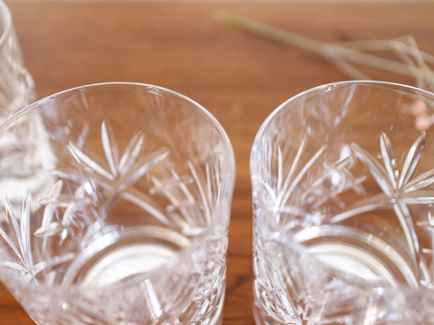 Whisky glasses in Cristal de Paris