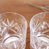 Whisky glasses in Cristal de Paris