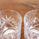 Verres à whisky en cristal de Paris