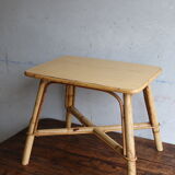 Rattan coffee table