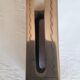 Antique matchbox case in chiseled silver with 3 punches