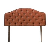 Pink velvet headboard "gorse"