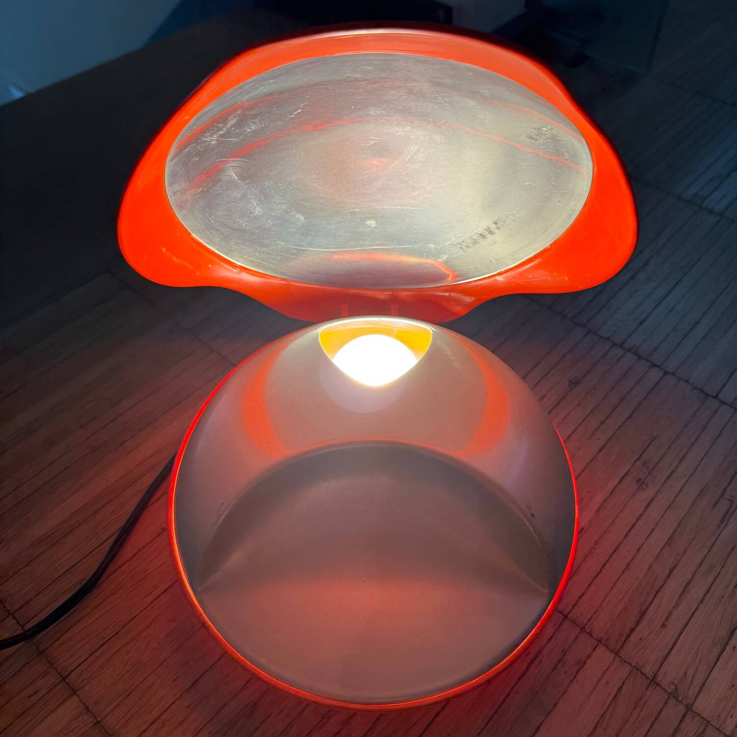 Table lamp „Ostrica” oyster Gamma3 Padova