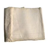 Drap ancien  "au monogramme"