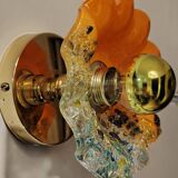 Murano flower wall light