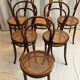 Set of 6 Thonet chairs from the 1930s-40s.