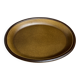 Oval dish in glazed stoneware