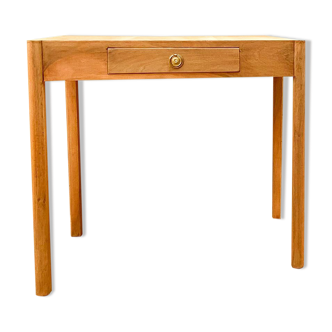 Table en dalle de bois de hêtre Italie années 50