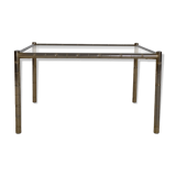 Square coffee table Henri Lancel