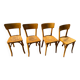 Set de 4 chaises bistrot Baumann