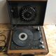 Old disc player thomson c290 automatic + speaker 70's vintage