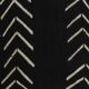 Black bogolan cushion cover
