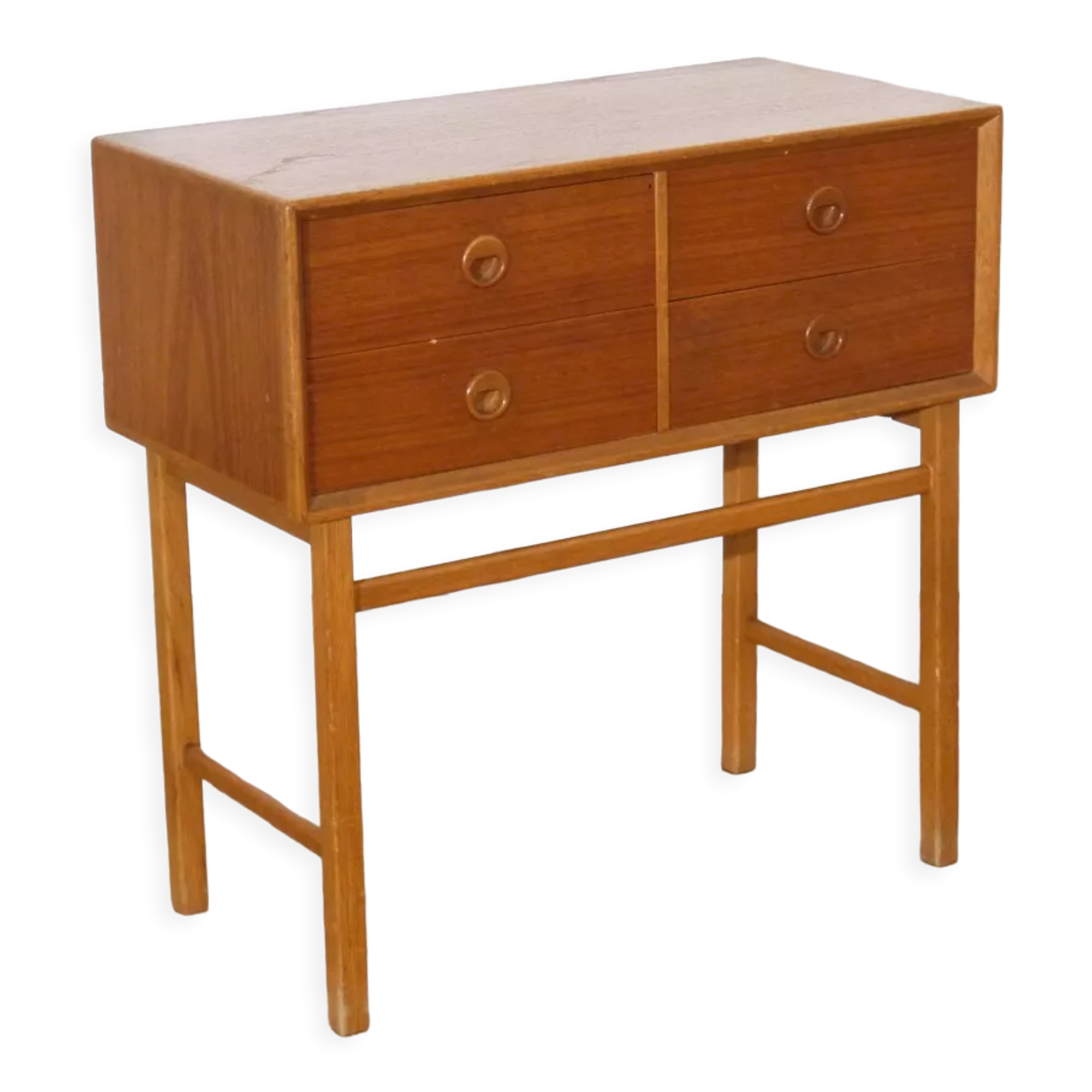Scandinavian teak accent furniture 1960