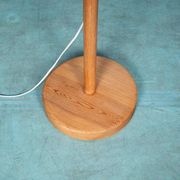 Minimalist Scandinavian floor lamp Carl Malmsten in pine, Sweden
