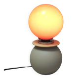 Orange ball lamp from the 70s