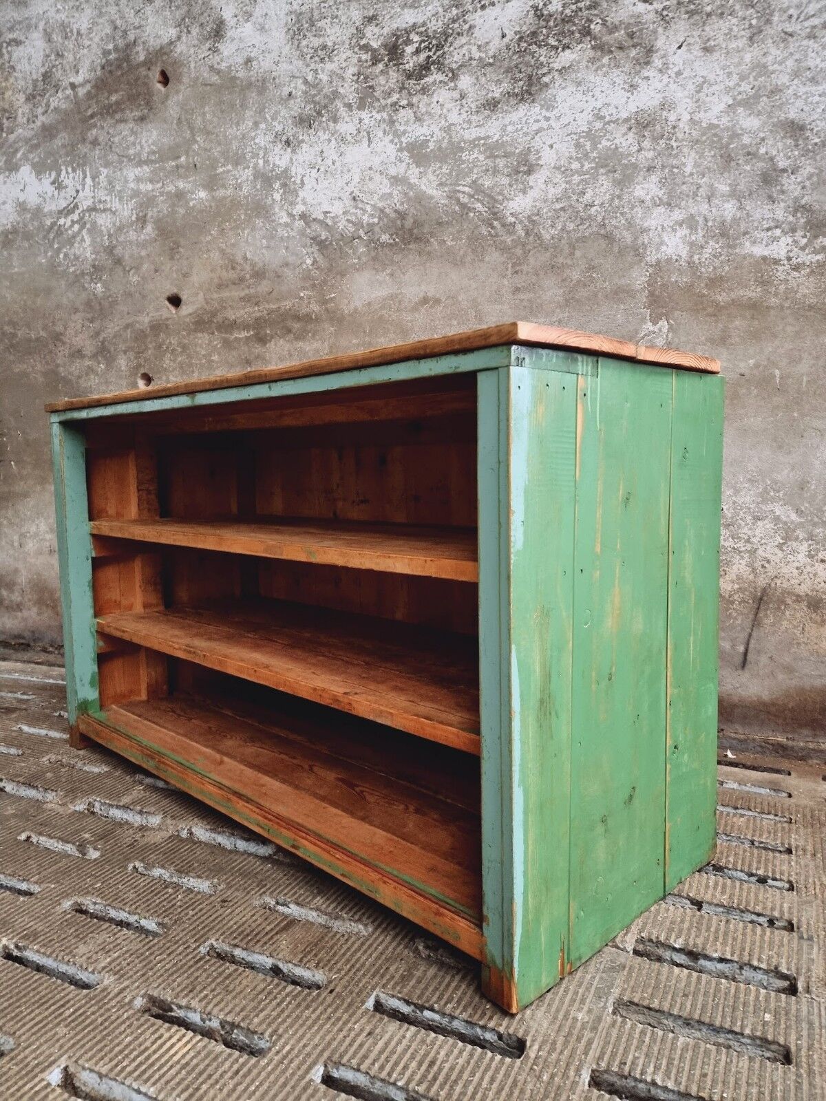 Old sideboard dresser cabinet pine kitchen island
