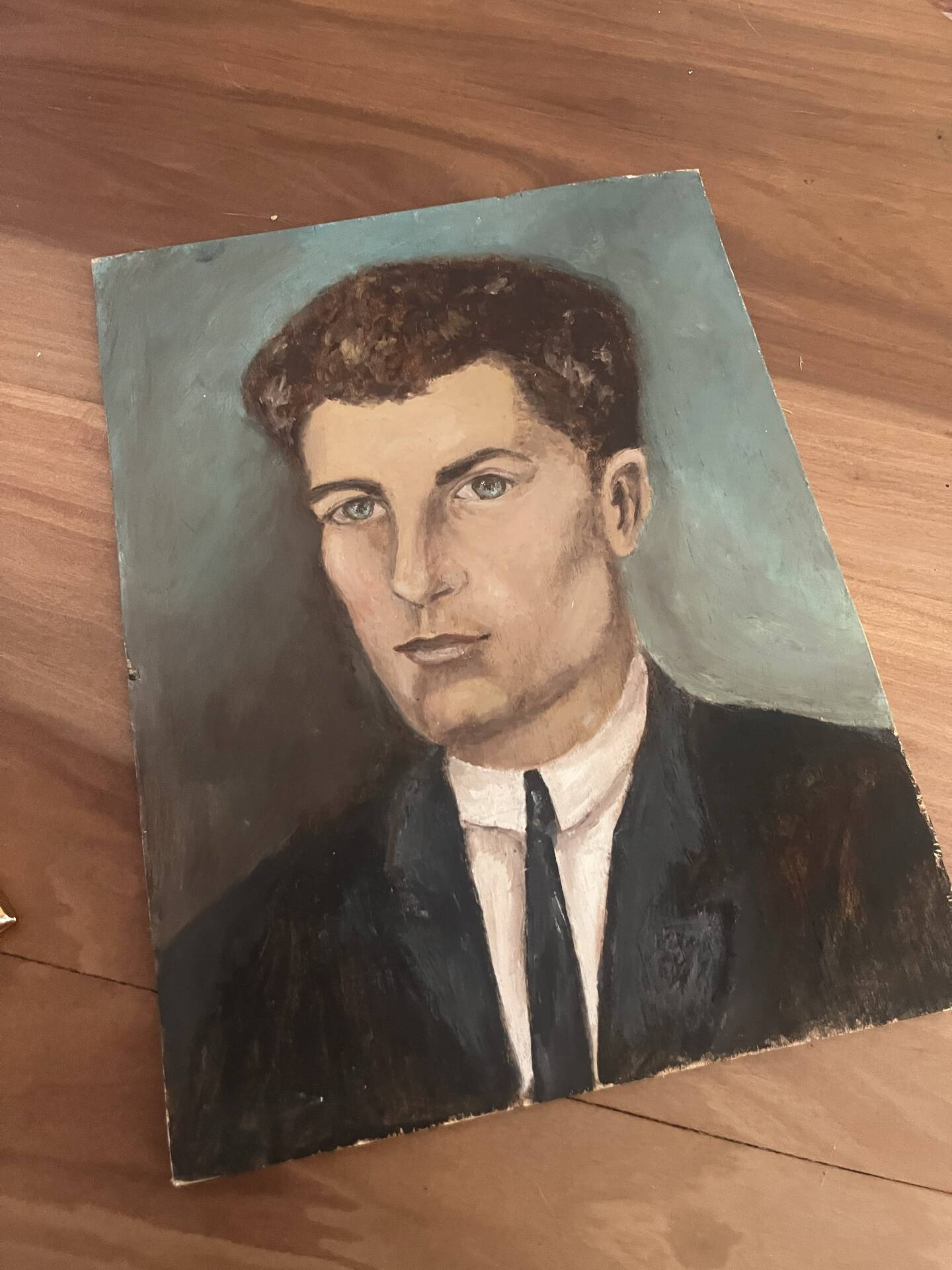 Portrait à l'huile
