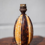 Art Deco Tortoiseshell Style Lamp Base