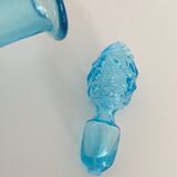 Blue carafe Empoli 70's