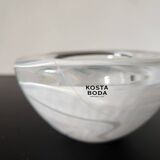 Kosta Boda glass blown catchall