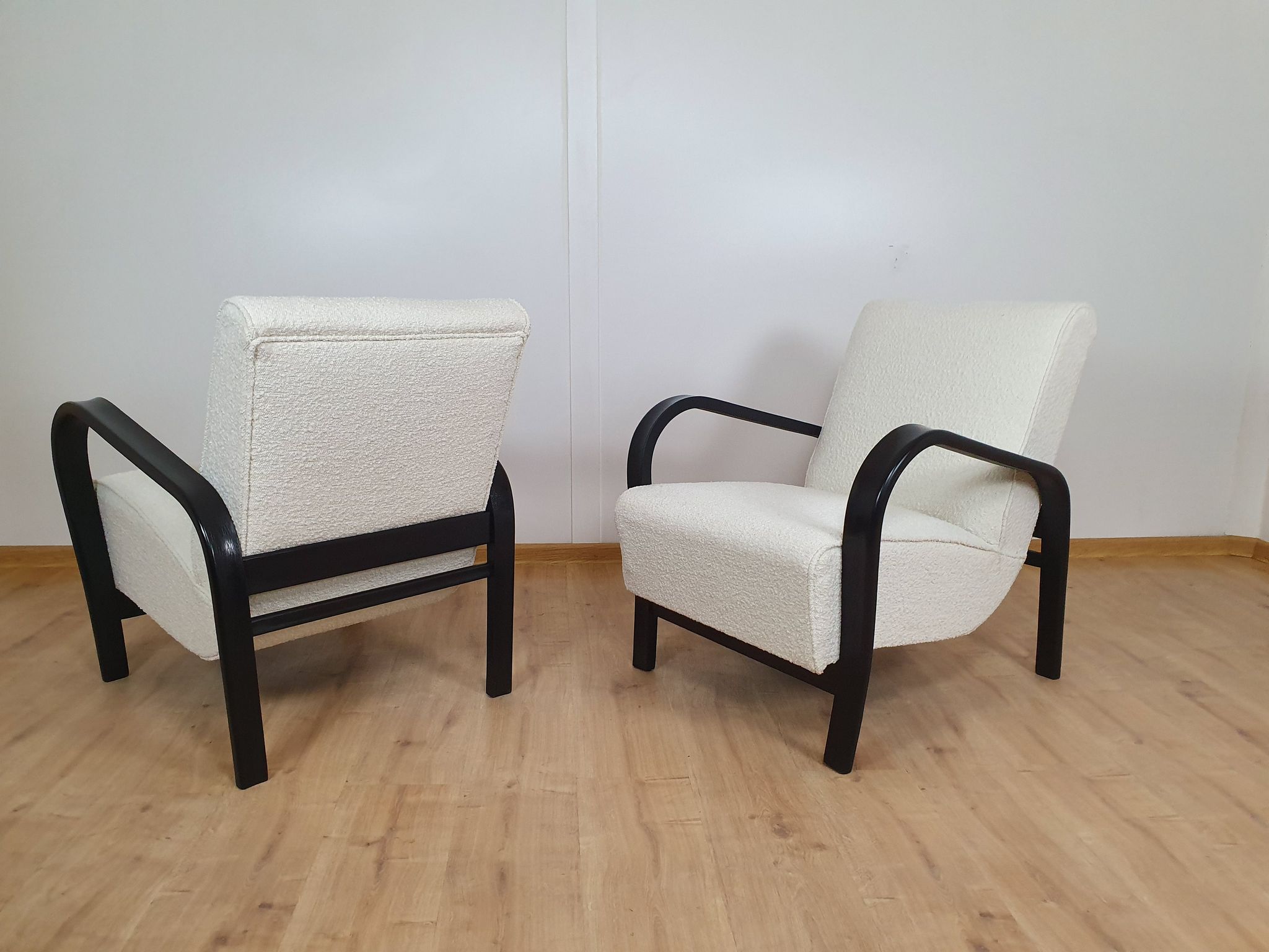 Pair of restored armchairs by K.Kozelka & A.Kropacek