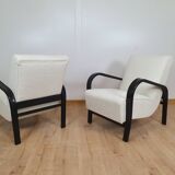 Pair of restored armchairs by K.Kozelka & A.Kropacek