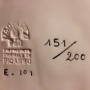 Plar céramique Picasso