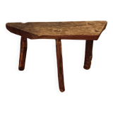 Brutalist tripod stool
