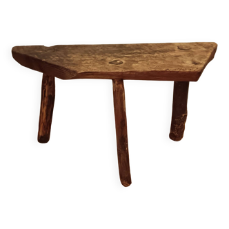 Brutalist tripod stool