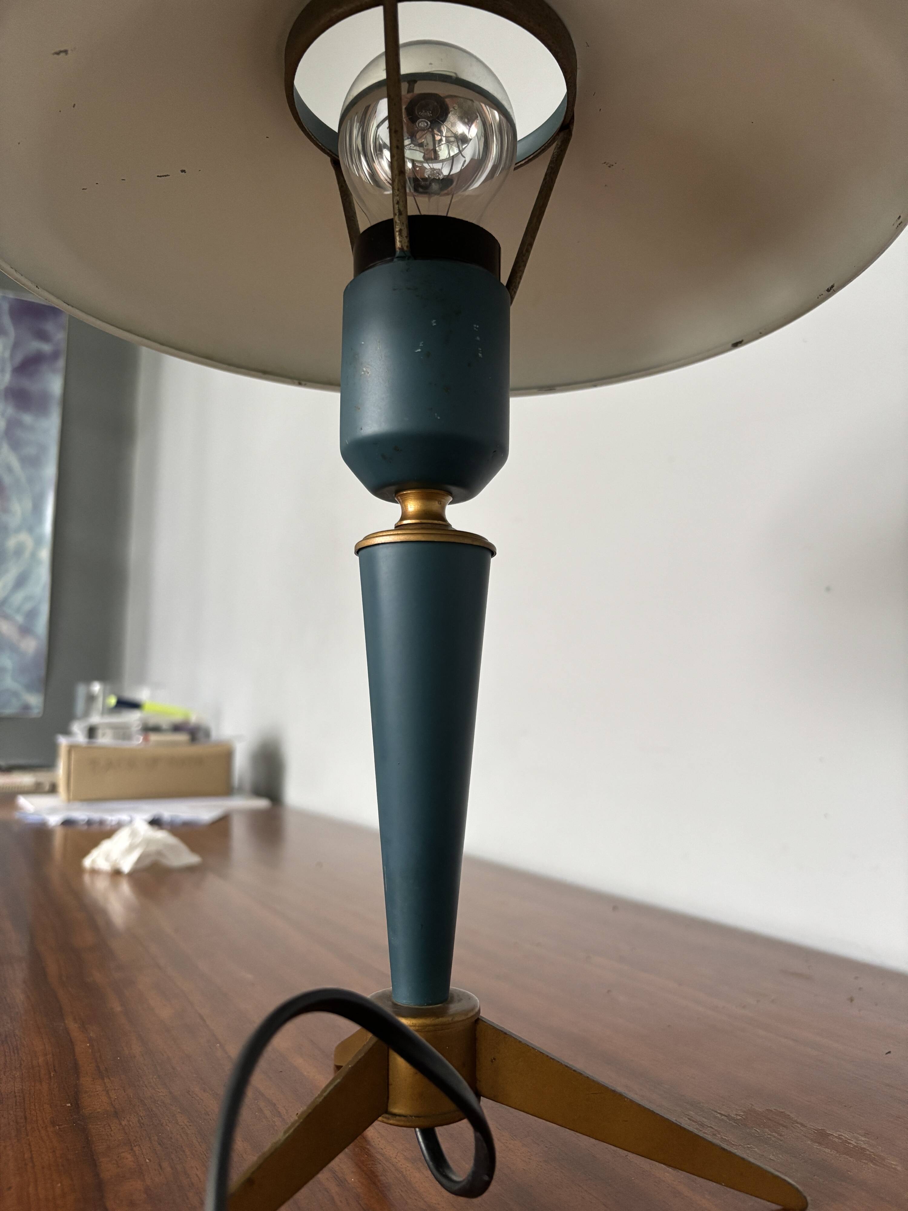 Lampe tripode par Louis Kalff pour Philips