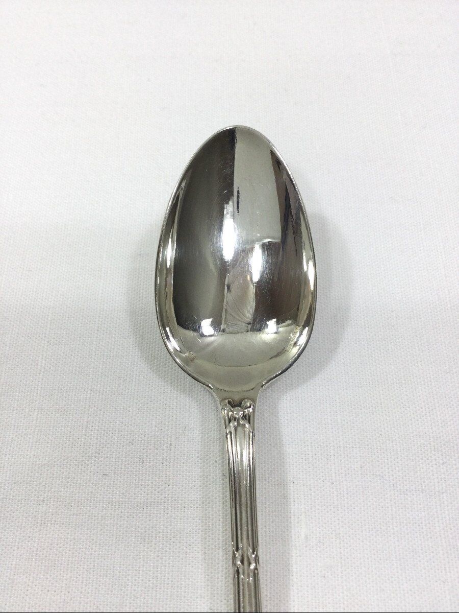 Christofle - Teaspoons Cross ribbons