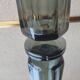 Smoked glass vase