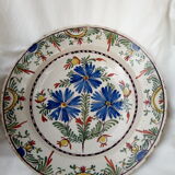 Former earthenware dish from northern France, Late 18th, early 19th century
