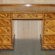 Victorian pedestal desk by Morris & Co circa 1880 in satinwood.