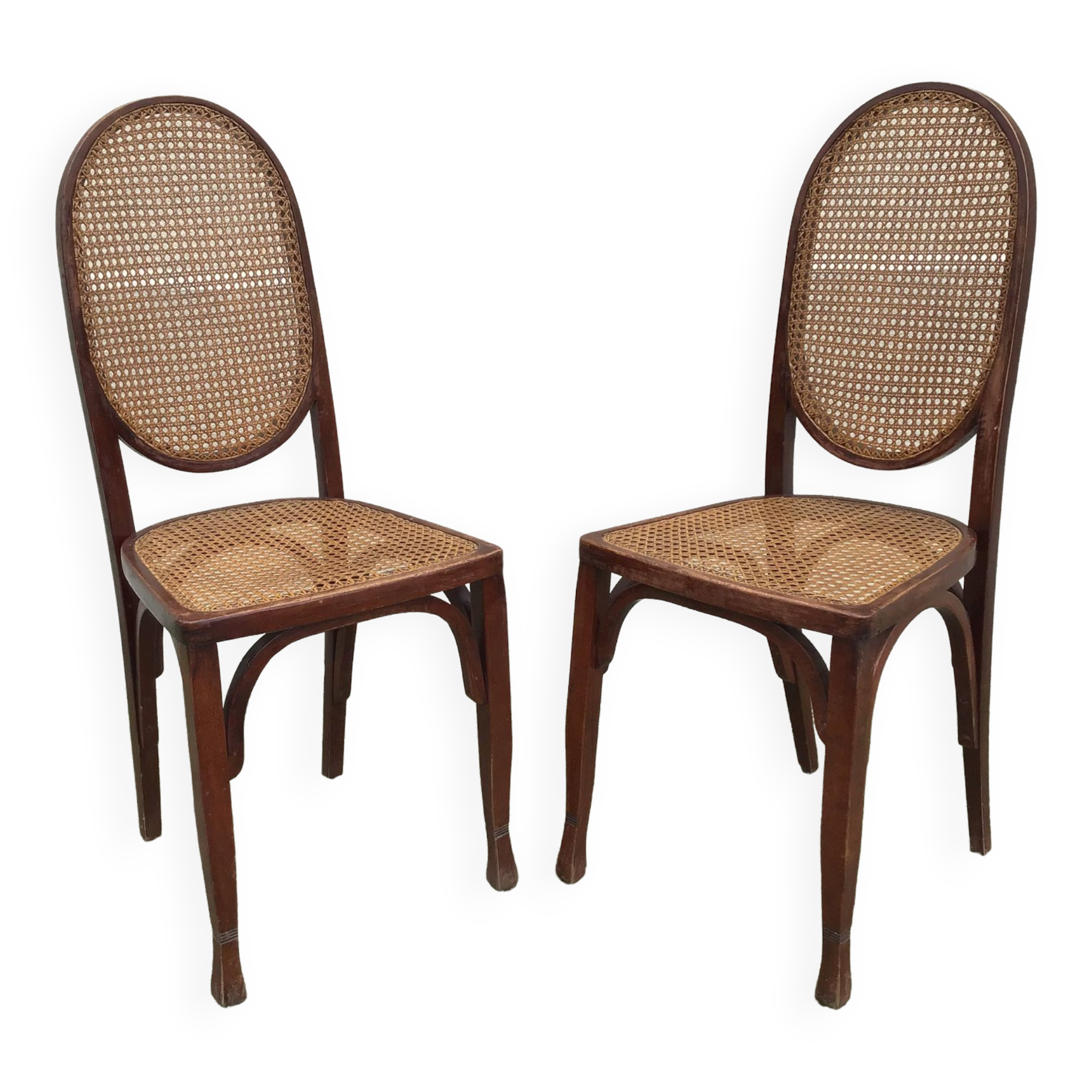 Pair of Baumann chairs 20 years