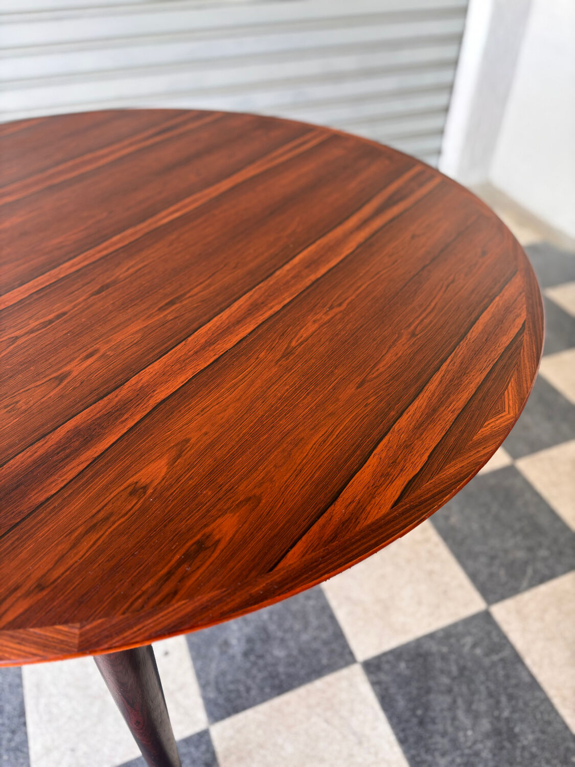 Table Arne Vodder en palissandre
