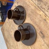 Rosenthal service in brown porcelain