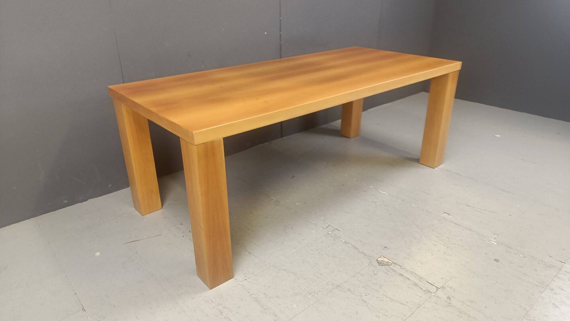 Vintage Cattelan Italia desk or dining table, 1980s