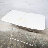 Folding garden table