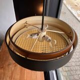 Metal pendant light from the 1950s