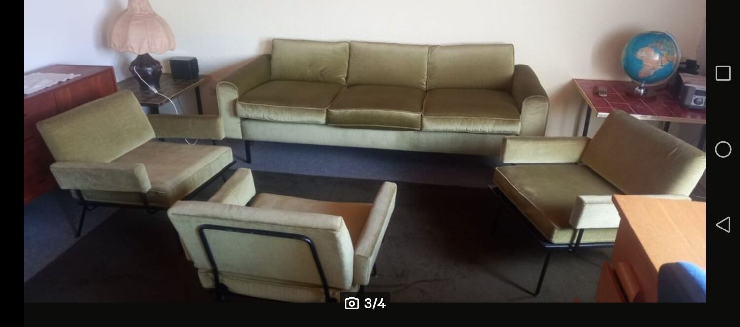 60s 70s modernist architect armchair