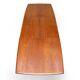 Narrow 1960s Danish Extending Table In Teak By Arne Hovmand Olsen