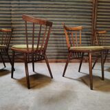 Suite of 4 chairs Antonin Suman for Tatra Nabytok 1960