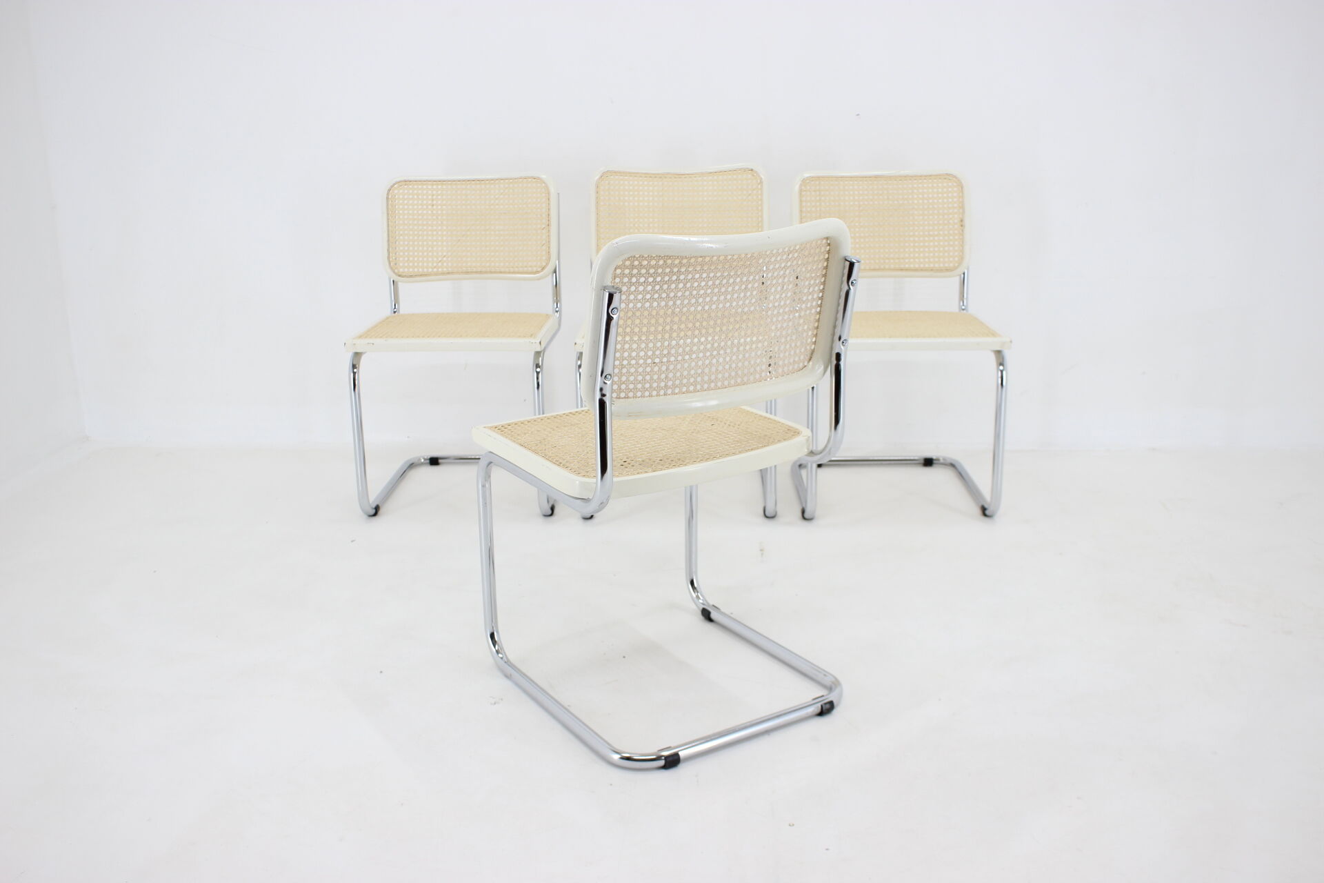 Marcel Breuer "Cesca" chairs, Italy, 1970