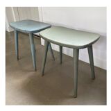 Set of ‘Palle’ stools, design Yngve Ekström for Stolab, Sweden, 1950s